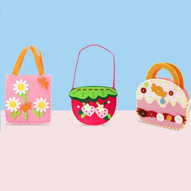 4Little DIY Tas Creatie Kit | 3-in-1 Kindertas voor Kinderen 5+ – Laat Creativiteit en Plezier Bloeien 0